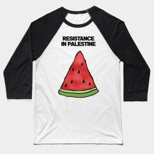 Resistance in Palestine Baseball T-Shirt